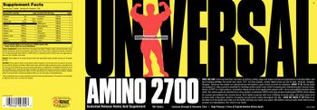 Universal Amino 2700 - sustained release amino acid supplement