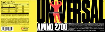 Universal Amino 2700 - sustained release amino acid supplement