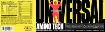 Universal Amino Tech - sustained release amino acid supplement