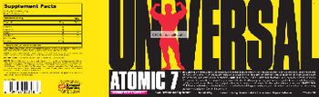 Universal Atomic 7 Rockin' Razz Lemonade - bcaa performance supplement