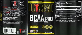 Universal BCAA PRO - supplement