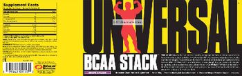 Universal BCAA Stack Grape Splash - branched chain amino supplement