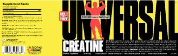 Universal Creatine - creatine supplement