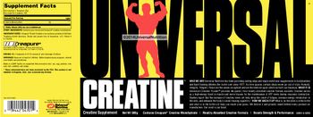 Universal Creatine - what it is universals creatine powder provides the purest most readily absorbed creatine formula ava