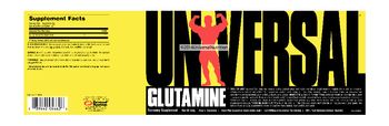 Universal Glutamine - recovery supplement