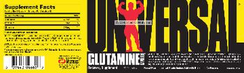 Universal Glutamine Capsules - supplement