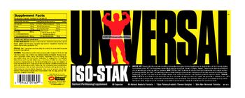 Universal Iso-Stak - nutrient partitioning supplement