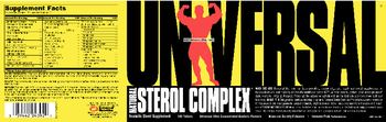 Universal Natural Sterol Complex - anabolic sterol supplement