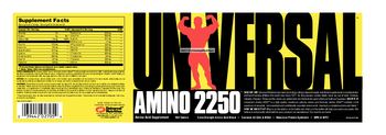 Universal Nutrition Amino 2250 - amino acid supplement