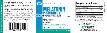 Universal Nutrition / Universal Naturals Melatonin Formula 5 mg - supplement