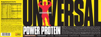 Universal Power Protein Chocolate Flavor - protein supplement