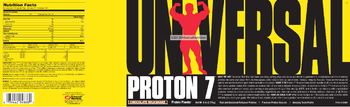 Universal Proton 7 Chocolate Milkshake - protein powder