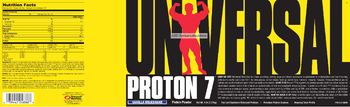 Universal Proton 7 Vanilla Milkshake - protein powder