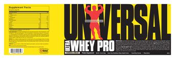 Universal Ultra Whey Pro Cookies & Cream - protein supplement