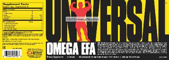Universal Universal Omega EFA - supplement