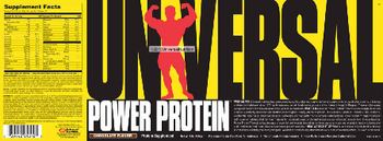 Universal Universal Power Protein Chocolate Flavor - protein supplement the ultimate protein formula high performance complex carbohydrates