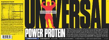 Universal Universal Power Protein Vanilla Flavor - supplement