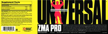 Universal ZMA Pro - supplement
