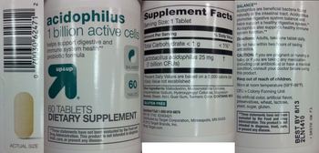 Up&up Acidophilus - supplement