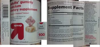 Up&up Adults' Gummy Calcium - supplement