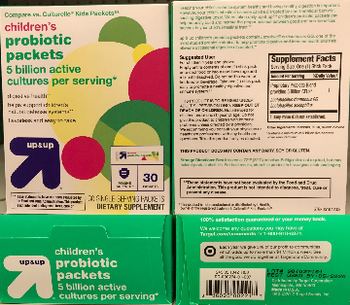 Up&up Children's Probiotic Packets - supplement