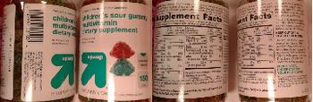 Up&up Children's Sour Gummy Mulitivitamin - supplement