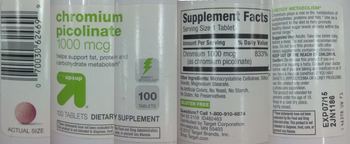 Up&up Chromium Picolinate 1000 mcg - supplement