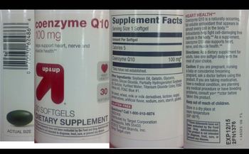 Up&up Coenzyme Q10 100 mg - supplement