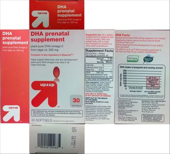 Up&up DHA Prenatal Supplement - dha prenatal supplement