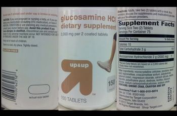 Up&up Glucosamine HCl - supplement