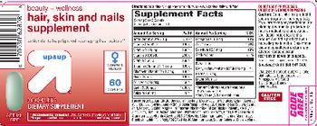 Up&up Hair, Skin & Nails Supplement - supplement