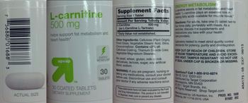 Up&up L-Carnitine 500 mg - supplement