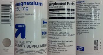 Up&up Magnesium 250 mg - supplement