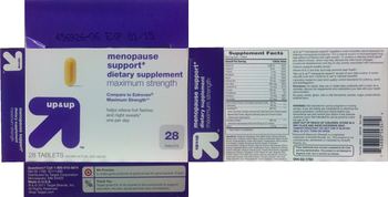 Up&up Menopause Support - supplement