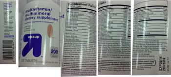 Up&up Multivitamin/Multimineral - supplement