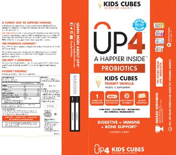 UP4 Kids Cubes Yummy Vanilla - probiotic supplement