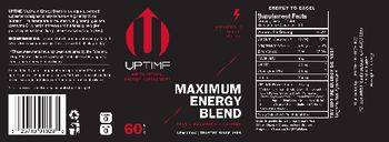 Uptime Maximum Energy Blend - energy supplement