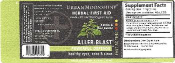 Urban Moonshine Aller-Blast - herbal supplement
