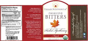 Urban Moonshine Digestive Bitters Maple - herbal supplement