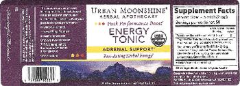 Urban Moonshine Energy Tonic - herbal supplement