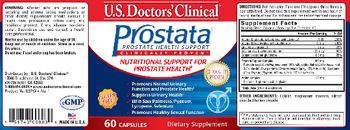 U.S. Doctors' Clinical Prostata - supplement