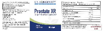 U.S. Longevity Institute Prostate XR - supplement