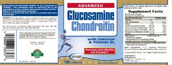 U.S. Nutrition Advanced Glucosamine Chondroitin - supplement