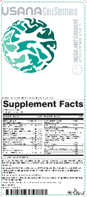 USANA CellSentials Mega Antioxidant - supplement
