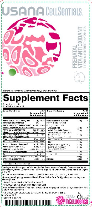 USANA CellSentials Prenatal Vita Antioxidant - supplement
