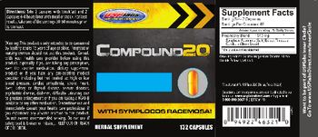 USPlabs Compound20 - herbal supplement