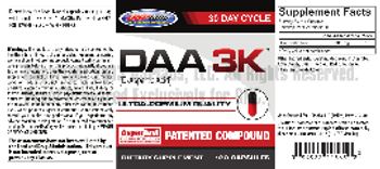 USPlabs DAA 3K - supplement