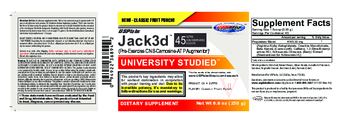 USPlabs Jack3D Classic Fruit Punch - supplement