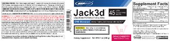 USPlabs Jack3d Dragonberry - supplement