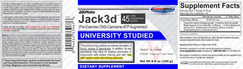 USPlabs Jack3D Tropical Fruit Punch - supplement